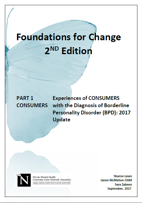 Consumer report BPD